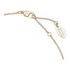 Vivienne Westwood Ribbon Enamel Brass Gold-Plated Saturn Shaped Bow Ribbon Decorative Wrapped Necklace Women necklace Pink 630203FJ-02R882