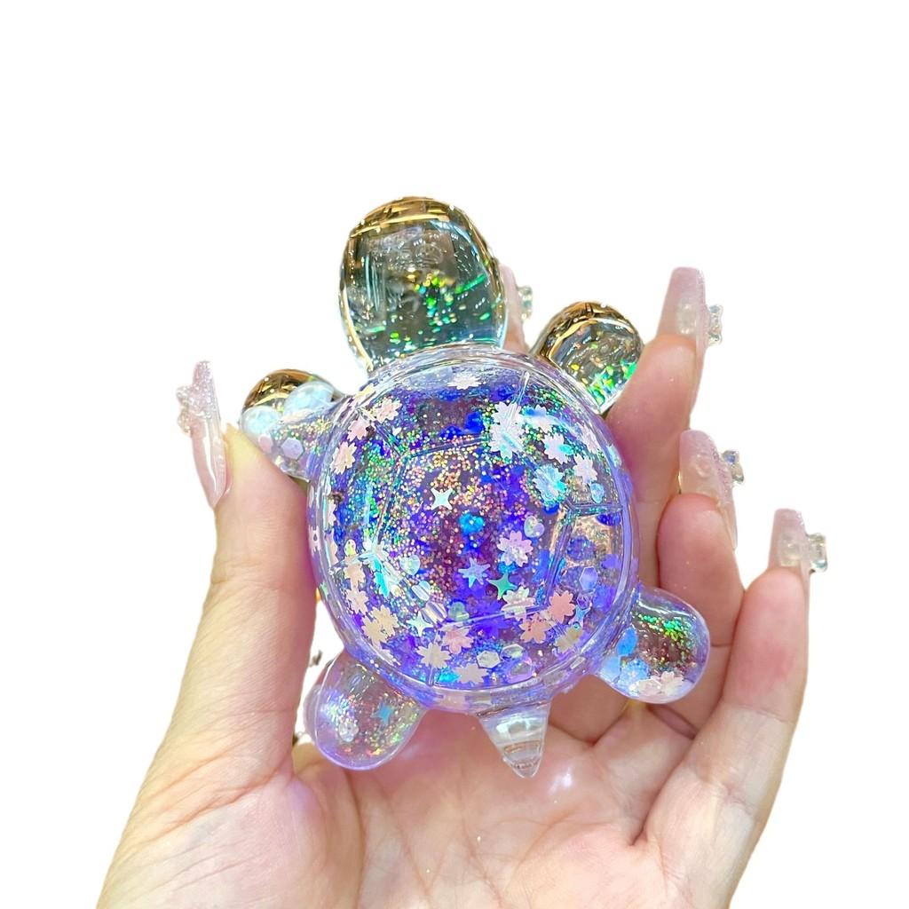 Large Glow Colorful In The Dark Glittering Turtle Figurine Perfect For Unique Occasions Gift