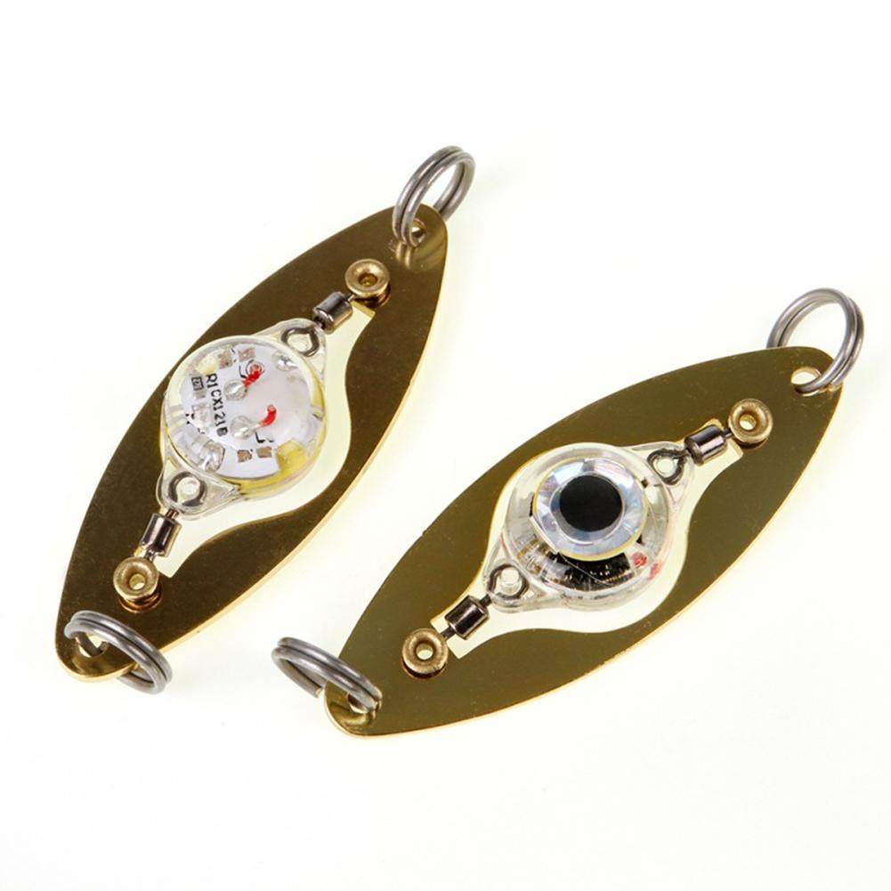 Led Fish Lamp Mini Fishing Lure Light Led Deep Drop Underwater Eye Shape Fishing Squid Fishing Bait Luminous Lure