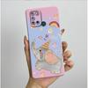 Phone Case For Realme 7I RMX2103 C17 Shockproof Case For Realme C17 Pretty Flowers Liquid Soft Silicone Back Cover Bumper Fundas