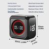 LED Display Gravity Sensing Timer 4 Preset Time Cube Timer Visual Flip Timer  Productivity Tool