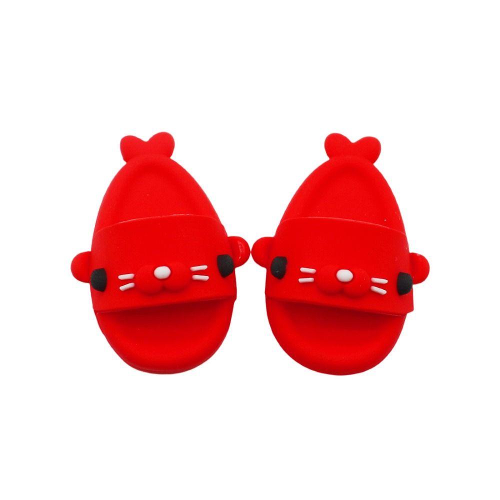 Mini 1/6 BJD Doll Shoes Seal Shape OB11 Seal Shoes Doll Seal Slippers  1/6BJD