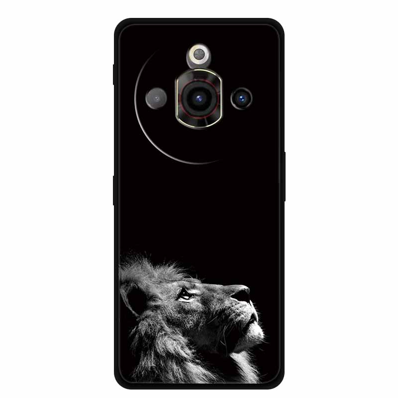 Чехол для ZTE Nubia Focus Pro 5G Мягкий бампер для Nubia Focus Pro Черные силиконовые чехлы для телефона Nubia Focus Pro 5G Защитный чехол