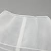 Сексуальная прозрачная сетчатая юбка женская белая с высокой талией и разрезом свободная длинная юбка осенняя уличная мода клубная вечеринка юбка женская