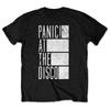 Паника! At The Disco Футболка Бары Рок-группа Официальная Новая Черная