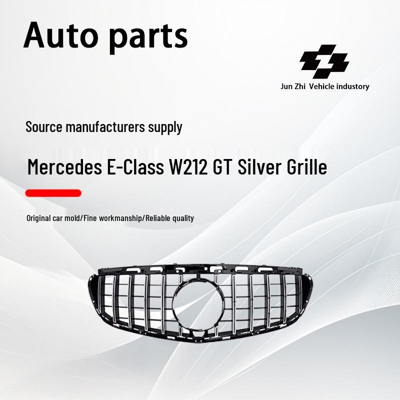 Оригинальная замена решетки радиатора GT Silver для Mercedes-Benz E-Class W212 2014-2016 гг.