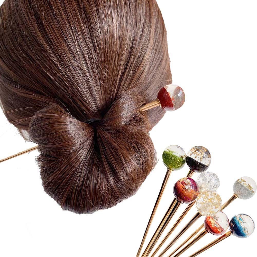 1PC Vintage Japan Women Starry Sky Metal Hair Stick Hair Accessories Hair Clasp Hairpin