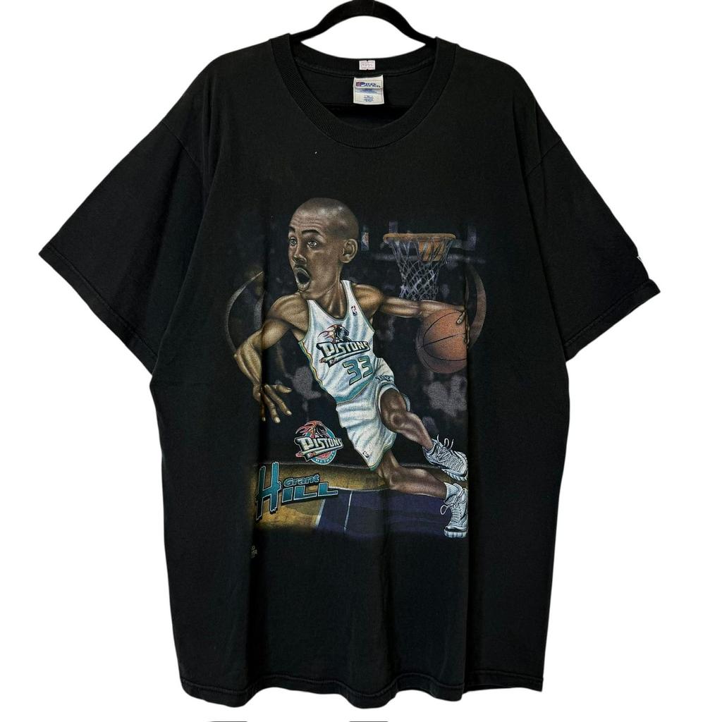 Футболка NBA Grant Hill Detroit Pistons 90-х Размер L (X950)
