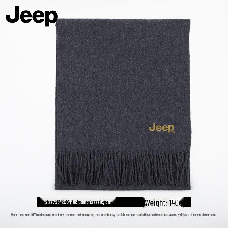 Jeep Men's Pure Wool Scarf