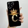 Для Tecno Pova 7 Pro Ultra 5G Чехол Роскошная Корона Буква Силиконовый Мягкий Чехол для Телефона Для Tecno Pova7 Pro Ultra Ударопрочные Задние Крышки