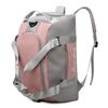 Multi-purpose color-blocking sports backpack for women with separate compartments for wet and dry items, shoe compartment, gym bag, hand-held Oxford