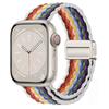 Magnetic Nylon Strap Adjustable Buckle for Apple Watch Strap Ultra2 49mm 45mm 44mm 41mm 40mm 38mm Band for Apple Watch Band iWatch 9 8 7 6 5 4 3 2 SE