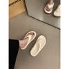Thick-soled Flip-flops Shoes Women's Shoes Wear 2025 New Summer Soft-soled Shit-stepping Sandals Beach Sandals