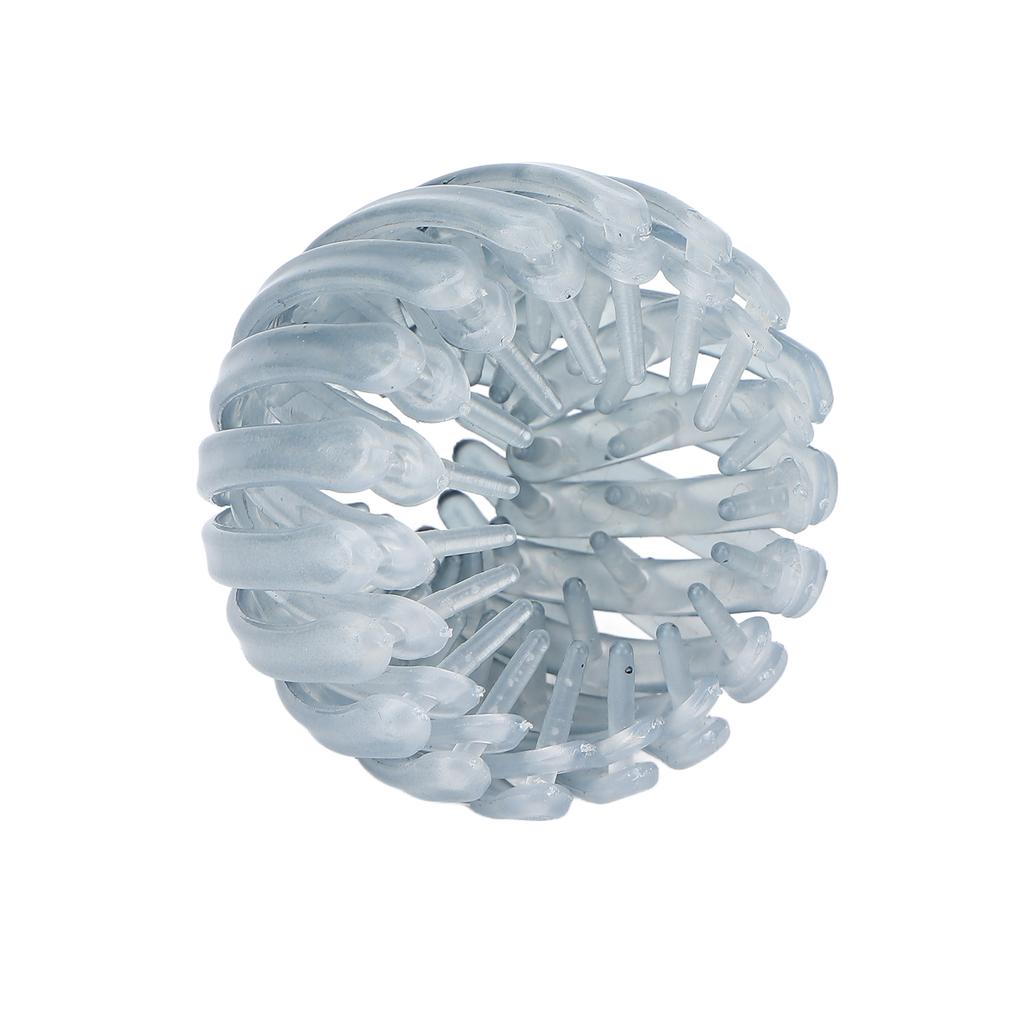 Заколки для волос в форме птичьего гнезда Женские Девичьи Элегантные Расширяемые Держатели для пучка и хвостика Аксессуары для волос Серый