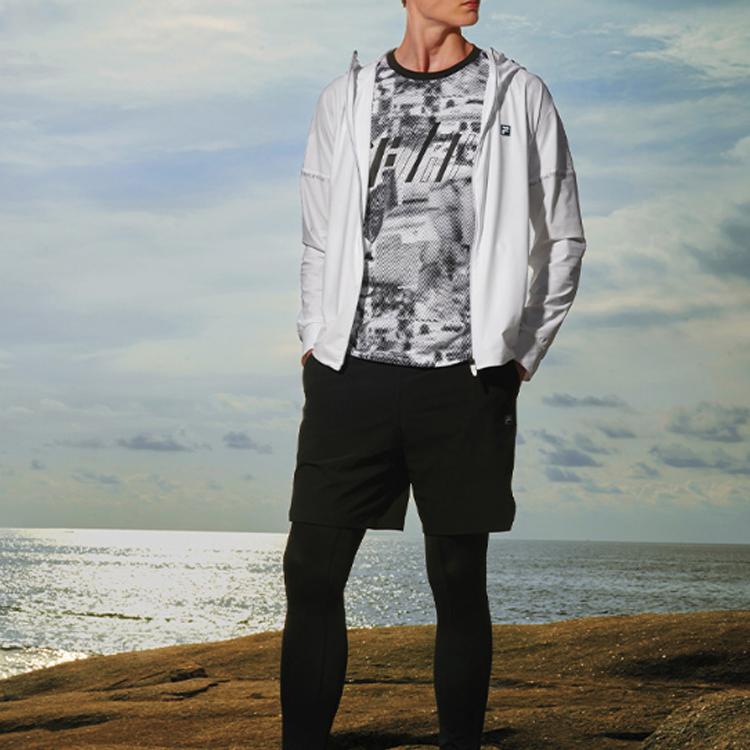 New FILA Jackets Men's White A11M021502FWT