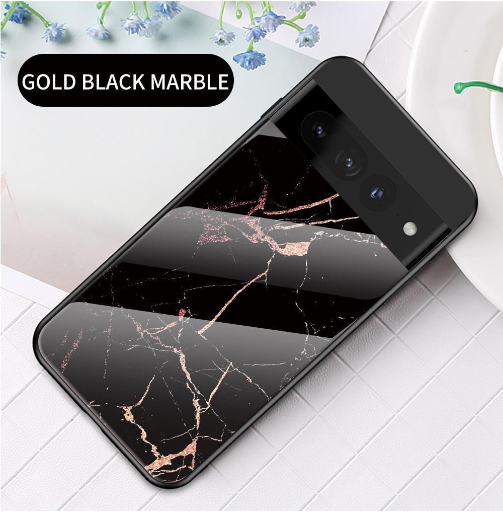 Чехол для Google Pixel 1 1XL 2 2XL 3 3XL 3A 3AXL 4 4A 4XL 5 5XL 5A 6 7 8 Pro 6A 7A складной чехол из мраморного закаленного стекла задняя крышка