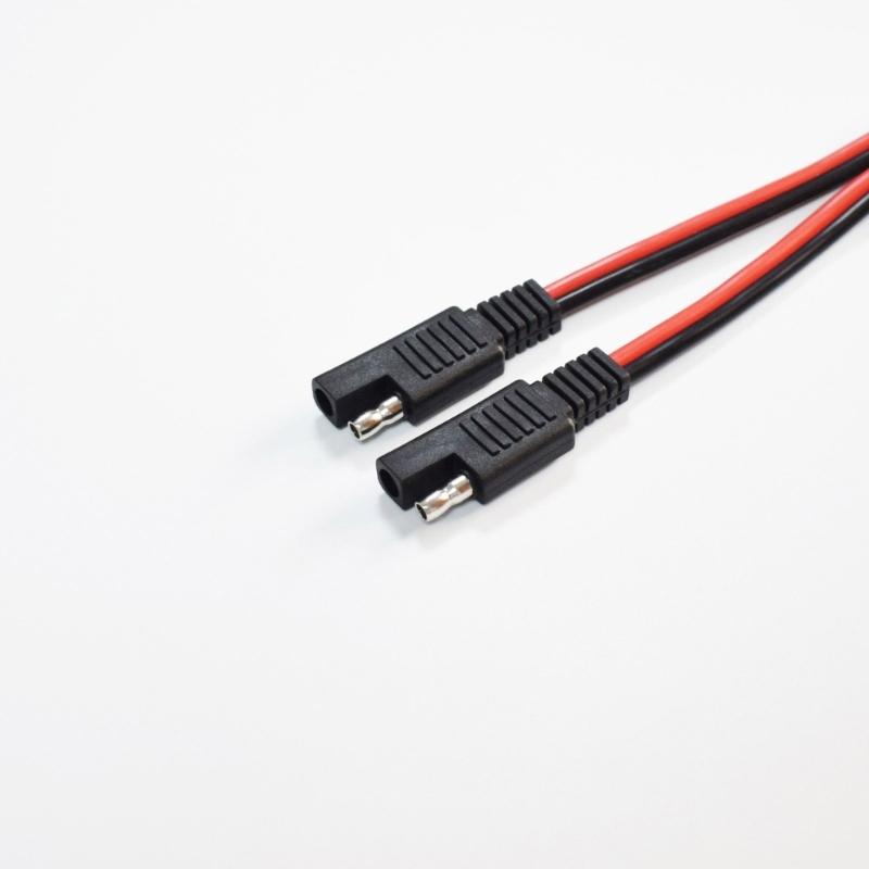 От 1 до 2 удлинителей SAE 14AWG 14AWG силовые автомобильные разъемы шнур питания провод для зарядки аккумулятора солнечной панели