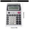 Professional Double Screen Calculator 12 Digits Accuracy Durability ABS Build For Team Meetings And Budget Management
