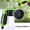 Portable Auto Foam Lance Water Gun High Pressure 3 Grade Nozzle Jet Car Washer Sprayer Cleaning Tool Hose Nozzle Soap Dispenser