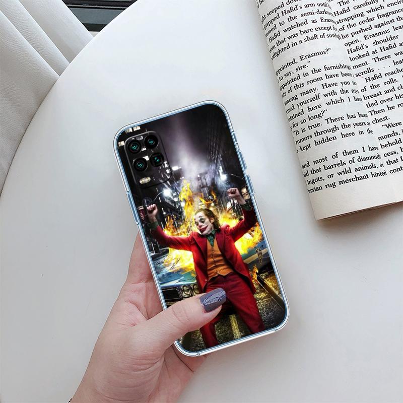 Прозрачный чехол для телефона с рисунком Джокера для Motorola Moto Edge 20 30 40 50 S30 Fusion Ultra Pro Neo Lite + G200 G23