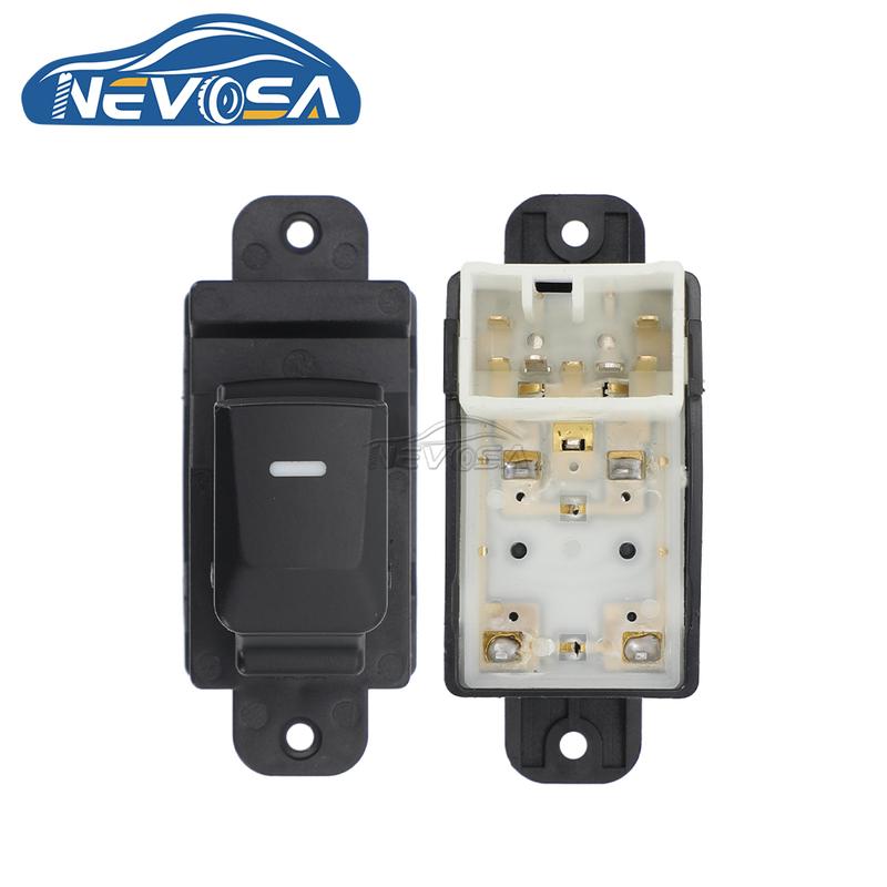 NEVOSA 93575-1W010 93570-1W155 Front Left Driver Power Window Switch Passenger Rear Button For Kia Rio Pride 2012 2013 2014 2015