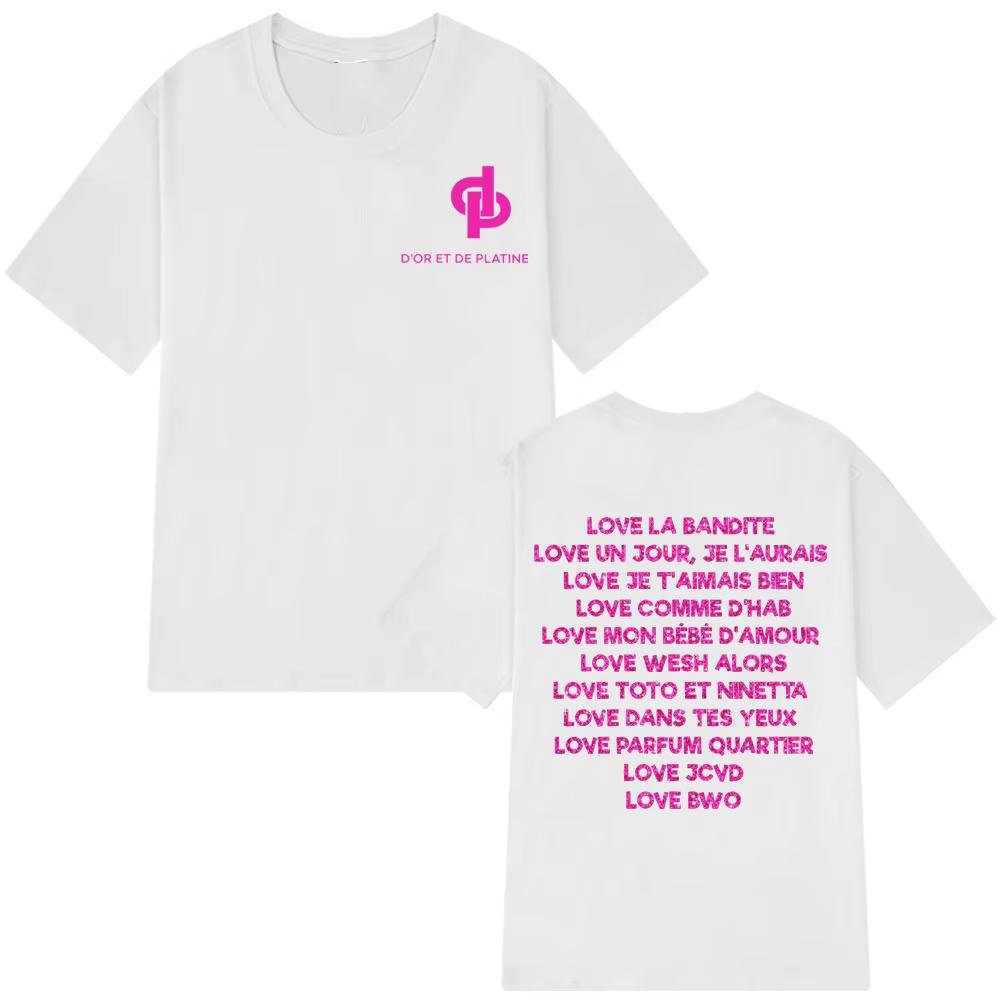 Мужские и женские футболки из чистого хлопка 2025 года от рэпера Jul — удобные, дышащие, обязательные для праздничного сезона Инс