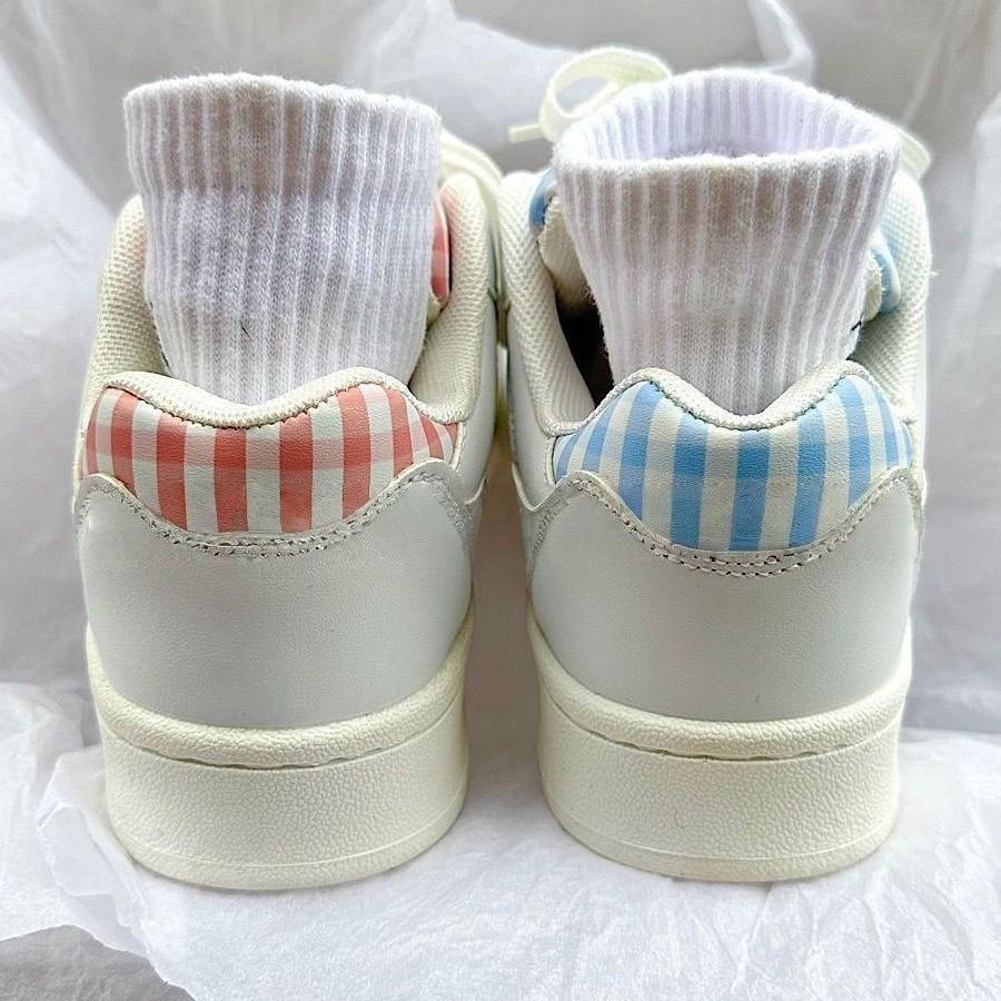 Весна и осень новая повседневная обувь для хлеба женская платформа нишевая универсальная обувь для доски ins дышащая