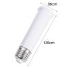 White Lamp Holder Base Plastic Converter Holder Bayonet Edison Screw Lamp