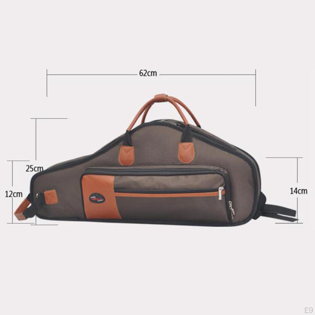 Оксфордский чехол для хранения саксофона, противоударный регулируемый двойной ремень, ветер