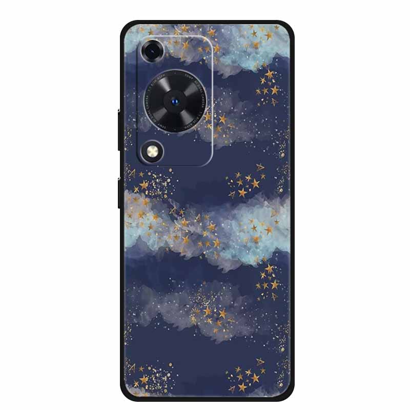 Чехол для Huawei nova Y72 Мраморный Мягкий Силикон ТПУ Чехлы для Телефона Задняя Крышка Для Huawei Enjoy 70 NovaY72 Расписной Ударопрочный Чехол