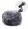 Microphone Windscreen 1 Piece Fur Microphone Cover Microphone Accessories Microphone Windshield Compatible with Microphone for Digital Video Recording