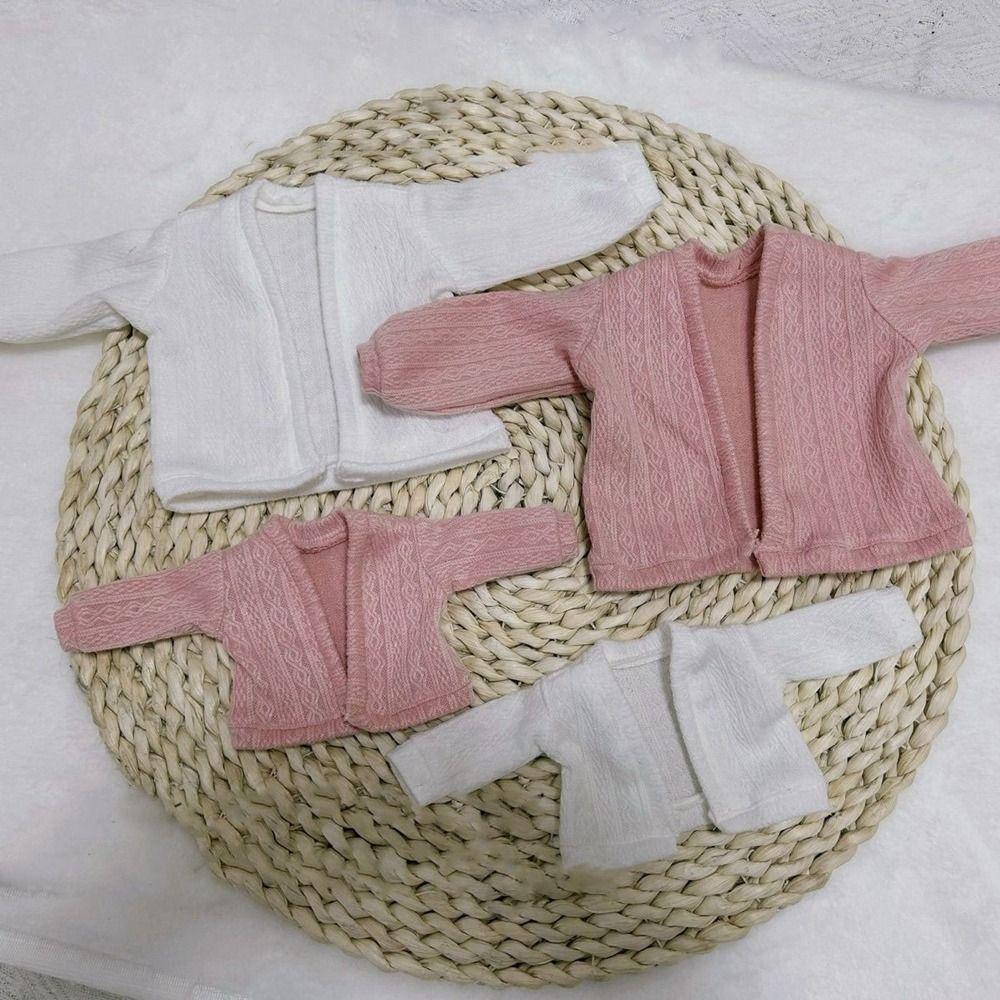 Милые топы для кукол, пальто, повседневная одежда, кукольные свитера для кукол BJD 1/4 1/6 30/45 см, аксессуары для одежды DIY