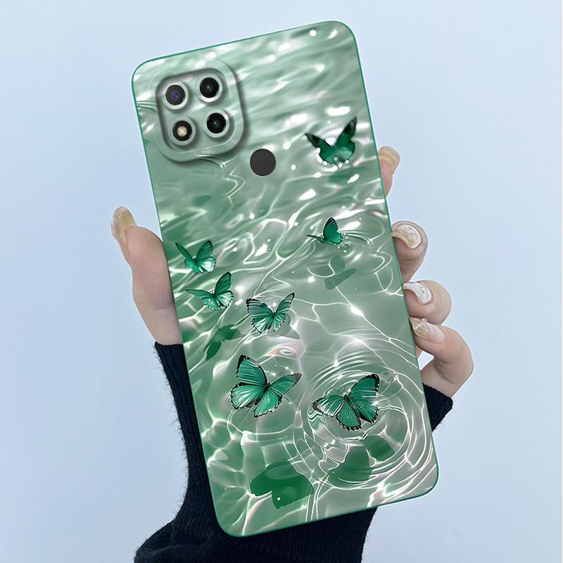 Модный Простой Чехол Для Телефона Для Xiaomi Redmi 9C NFC Мягкий Жидкий Силикон Fundas Redmi9C Redmi 9 C Защита Камеры Чехол