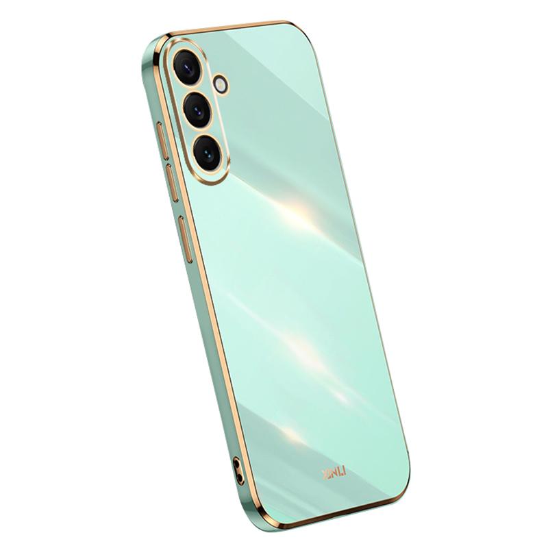 Защитная задняя крышка XINLI для Samsung Galaxy A54 5G, Электрооцинкованный ТПУ, Устойчивый к царапинам чехол для телефона