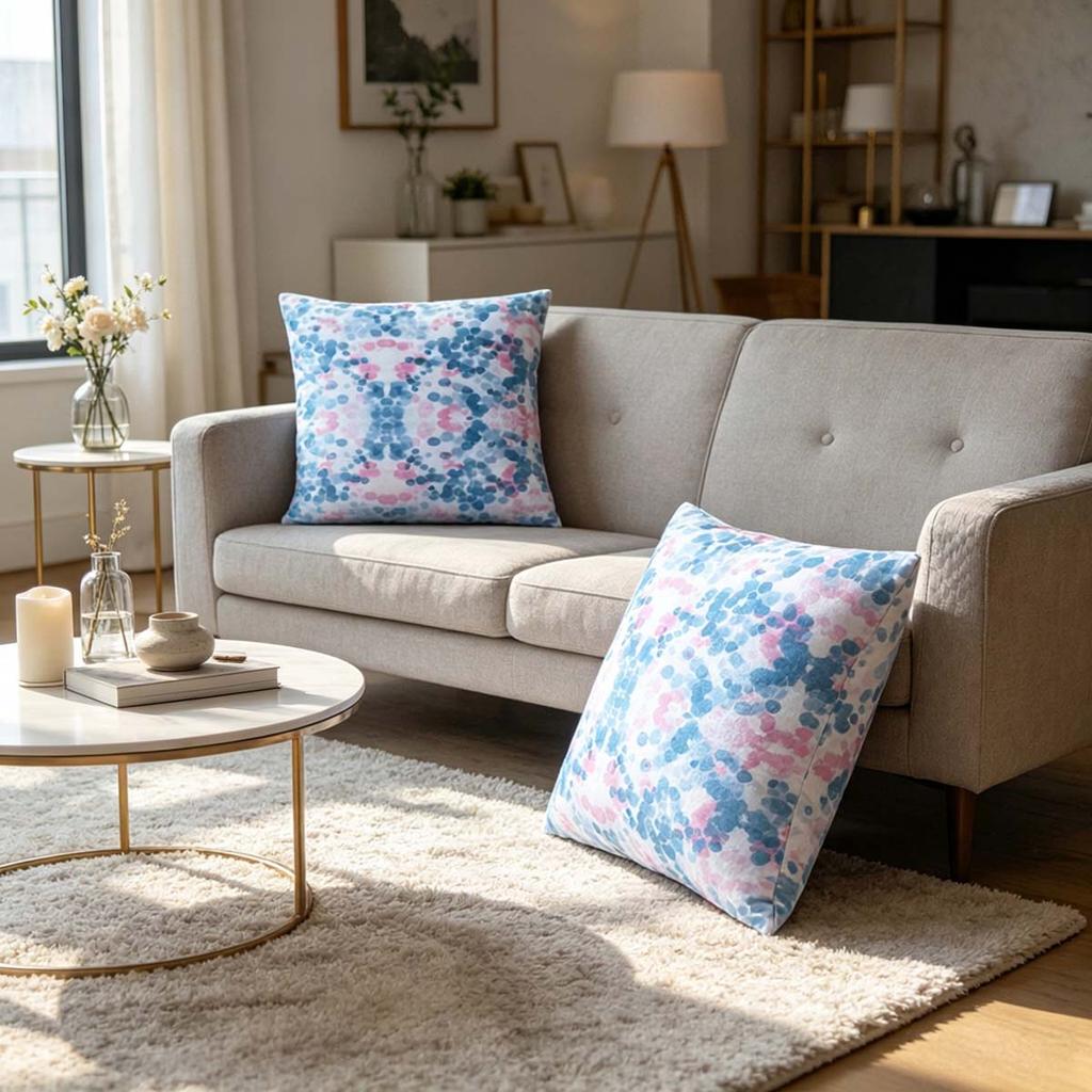 Modern Farmhouse Square Cushion Covers Soft Decorative Throw Pillow Covers