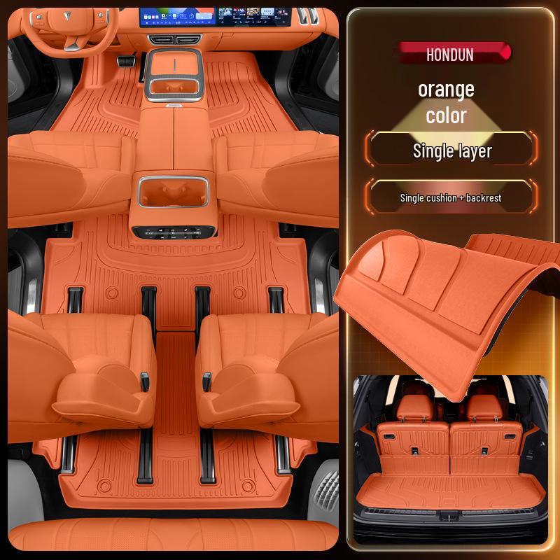 Deep Blue S09 Car Floor Mats TPE2025: Complete Set for Modified Interiors