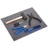 5Pcs Absorbent Mat Oil Spill Mat Grey Garage Floor Mat Shearable Oil Absorbent Pads  Under Car