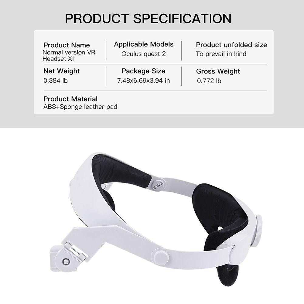 Ремешок на голову для Oculus Quest 2 Halo Strap Регулируемый удобный ремешок на голову для Oculus Quest 2 Аксессуары для Oculus Quest 2