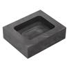 Square Graphite Ingot Mold Heat Resisting Energy Saving Graphite Crucible Mold for Casting 300g