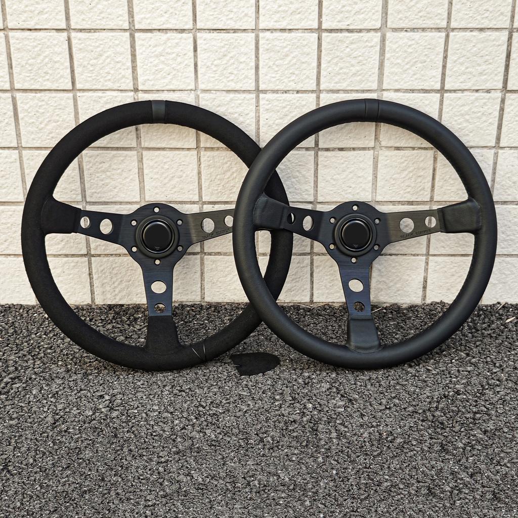 345mm JDM Black EDITION Racing Steering Wheel Auto Sport Drifting Steering Wheel PC-ST58