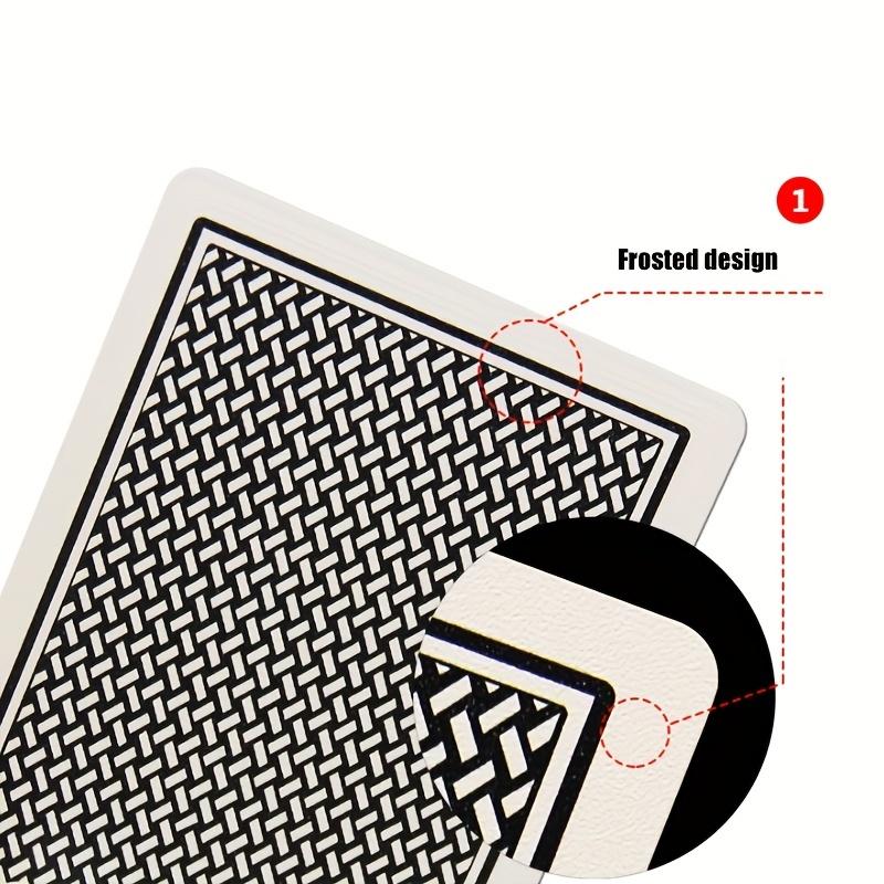 Большие буквы водонепроницаемые игральные карты пластиковая колода с 7 винтажными многогранными игральными костями настольный игровой набор