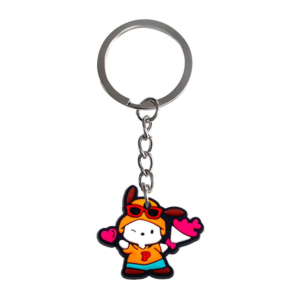 30 брелоков Sanrio: Милые ПВХ Аксессуары и Подарочные Подвески
