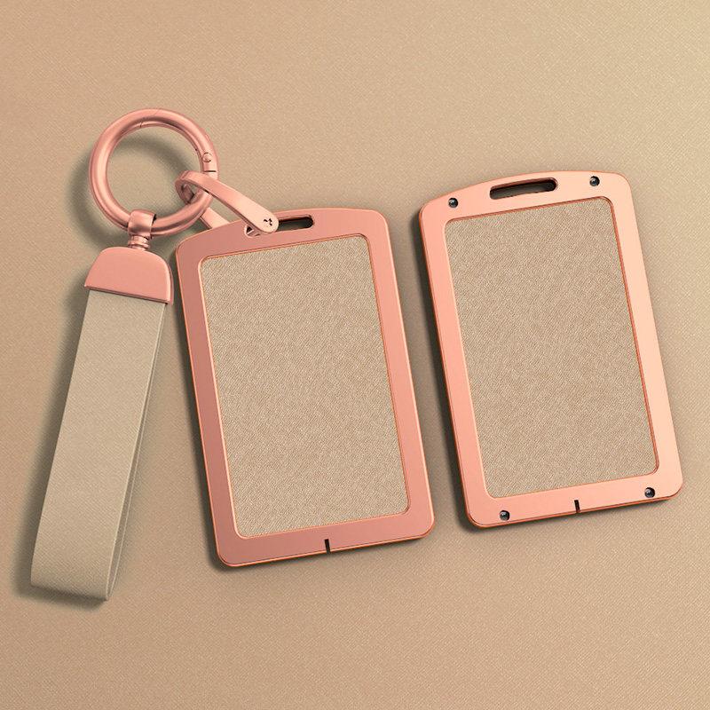 For Changan Deepal S07 S05 L07 SL03 G318 Metal Car Key Fob Cover Holder Card Key Protective Shell Electric Vehicle Accessories