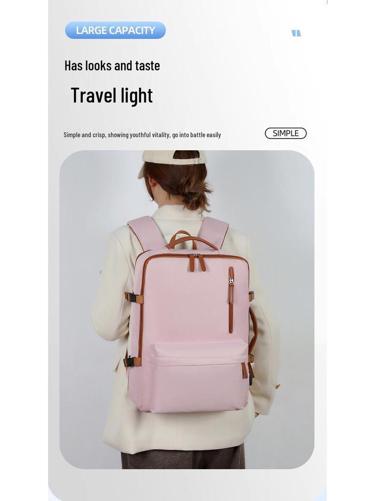 Рюкзак для ноутбука большой вместимости, многофункциональный, для трансграничных путешествий и повседневной носки, расширяемый