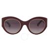 Cartier Burgundy Gradient Cat Eye Ladies Sunglasses Ct0305s 003 51