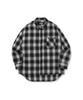 ZENDUST Michelle Check Shirt Black