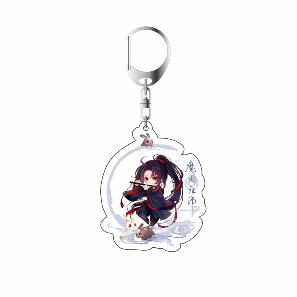Car Interior Accessories Wei Wuxian Acrylic Keychain Key Rings Key Ring Holder Mo Dao Zu Shi