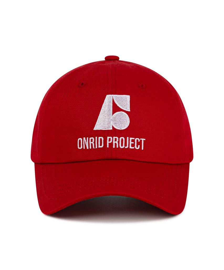 ONRIDPROJECT Базовая кепка с символом - Красная