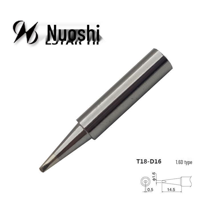Наконечник для паяльника Noshida T18-K, форма подковы, универсальный для HAKKO White Light.