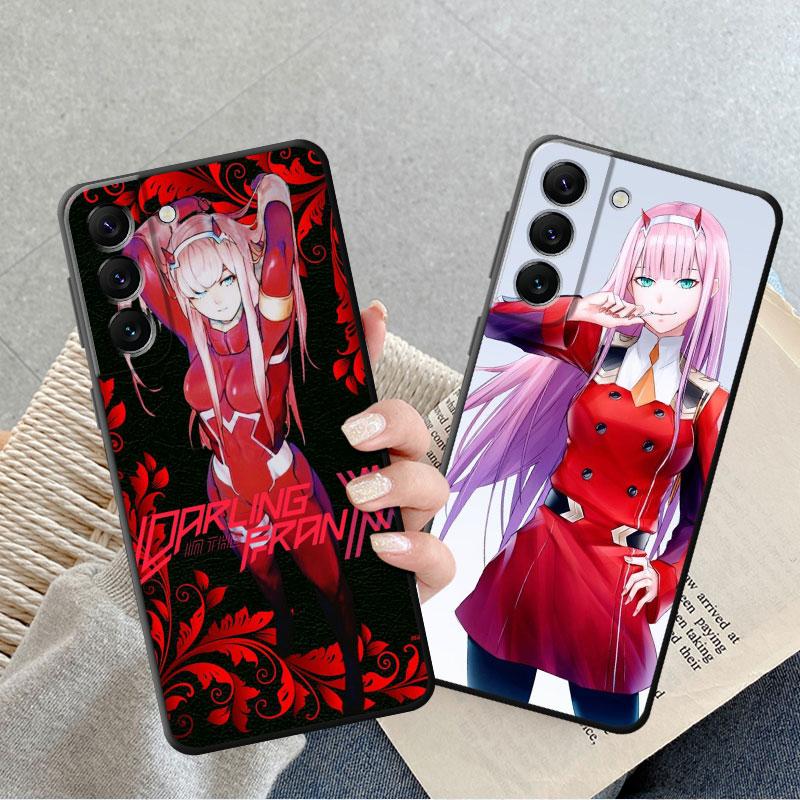 Чехол для Samsung Galaxy S10 S9 S23 Ultra 5g S21 S22 Plus S20 Fe S10e S8 «Дорогая во Франксе», аниме «Zero Two Girl», чехол